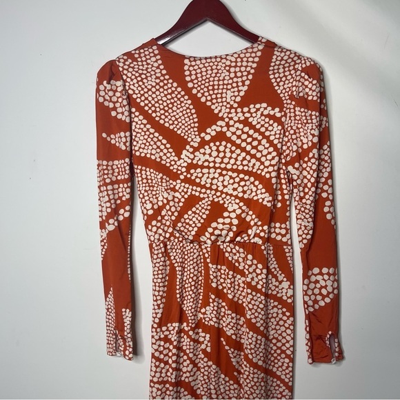Johanna Ortiz Spice Market Hunter Midi Dress in Orange sz 4 - Picture 12 of 13